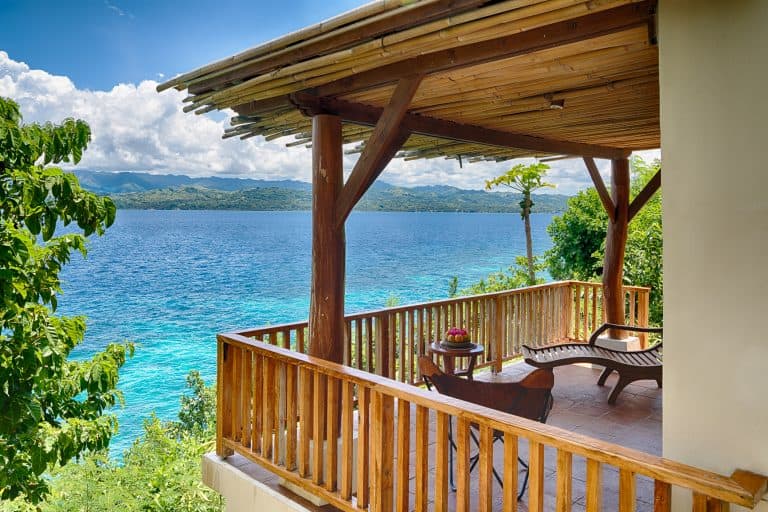 Bedroom 5: Private Balcony with nature.